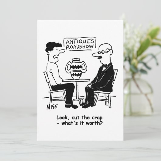 アンティーク専門家評価に値するおもしろいもの シーズンカード (スタンド正面)