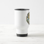 アンティーク小さな女の子子ポートレートビューティフル トラベルマグ (中央)