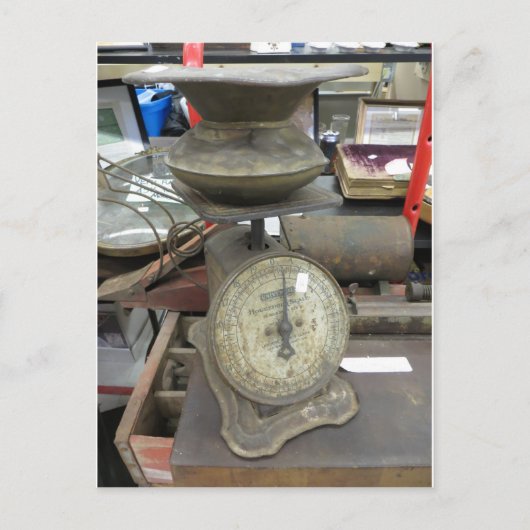 アンティーク尺度 ポストカード (正面)