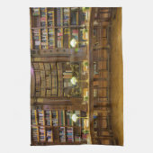 アンティーク履歴ライブラリ キッチンタオル (縦)