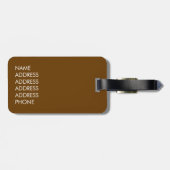 アンティーク履歴ライブラリ ラゲッジタグ (裏面横)