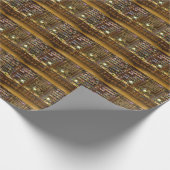 アンティーク履歴ライブラリ ラッピングペーパー (角)