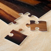 アンティーク山積みヴィンテージ図書花 ジグソーパズル (側面)