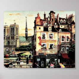 アンティーク市 ポスター