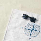 アンティーク帆船（名称） ビーチタオル (インサイチュ)