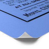 アンティーク広告プリント ポスター (角)