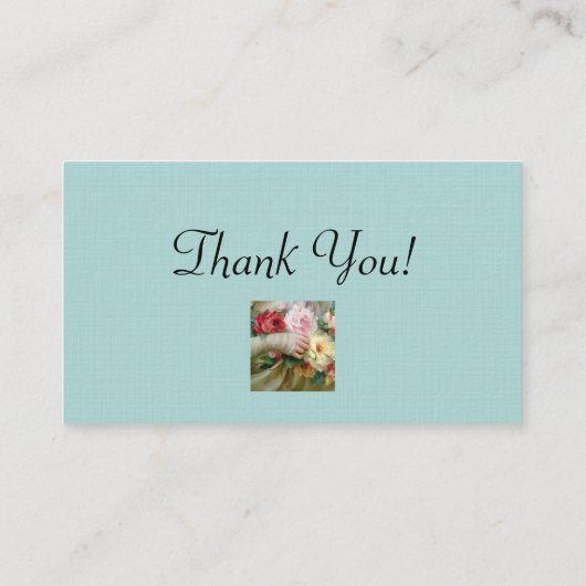 アンティーク店名刺アンティーク人形 名刺 (裏面)