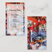 アンティーク店 名刺 (正面/裏面)