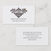 アンティーク建築オーナメントアンティーク業者 名刺 (正面/裏面)