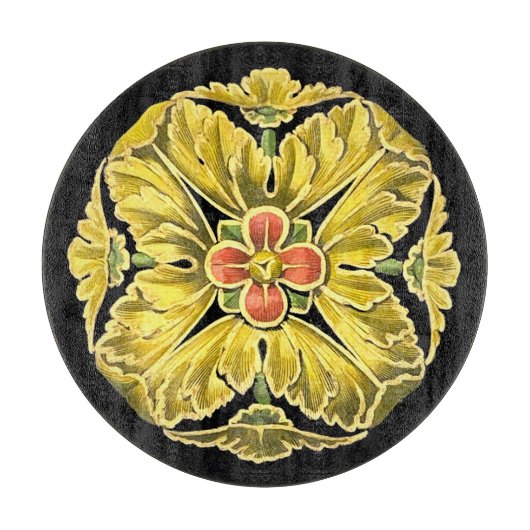 アンティーク建築用ロゼット第3号 カッティングボード (正面)