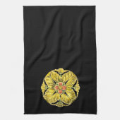 アンティーク建築用ロゼット第3号 キッチンタオル (縦)