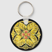 アンティーク建築用ロゼット第3号 キーホルダー (裏面)