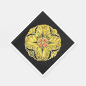 アンティーク建築用ロゼット第3号 スタンダードランチョンナプキン (角)