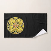 アンティーク建築用ロゼット第3号 バスタオルセット (ハンドタオル)