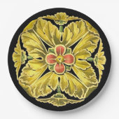 アンティーク建築用ロゼット第3号 ペーパープレート (正面)