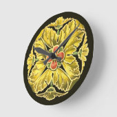 アンティーク建築用ロゼット第3号 ラウンド壁時計 (傾斜)