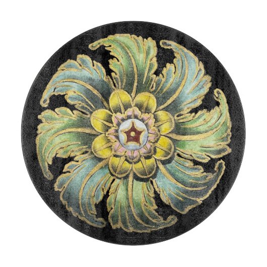 アンティーク建築用ロゼットNo. 1 カッティングボード (正面)