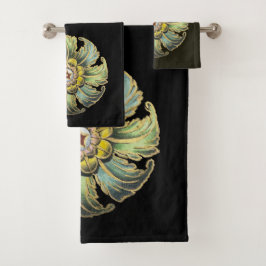 アンティーク建築用ロゼットNo. 1 バスタオルセット