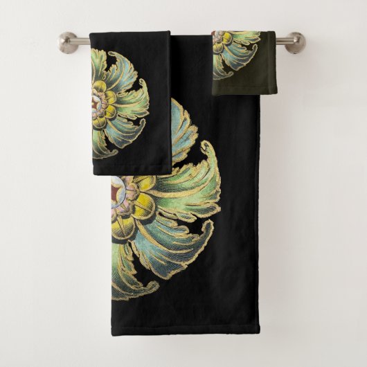 アンティーク建築用ロゼットNo. 1 バスタオルセット (インサイチュ)