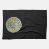 アンティーク建築用ロゼットNo. 2 キッチンタオル (横)