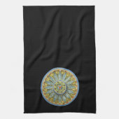 アンティーク建築用ロゼットNo. 2 キッチンタオル (縦)