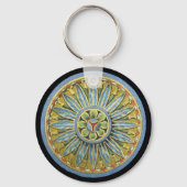 アンティーク建築用ロゼットNo. 2 キーホルダー (裏面)