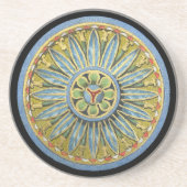 アンティーク建築用ロゼットNo. 2 コースター (正面)