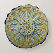 アンティーク建築用ロゼットNo. 2 ラウンドクッション (裏面)