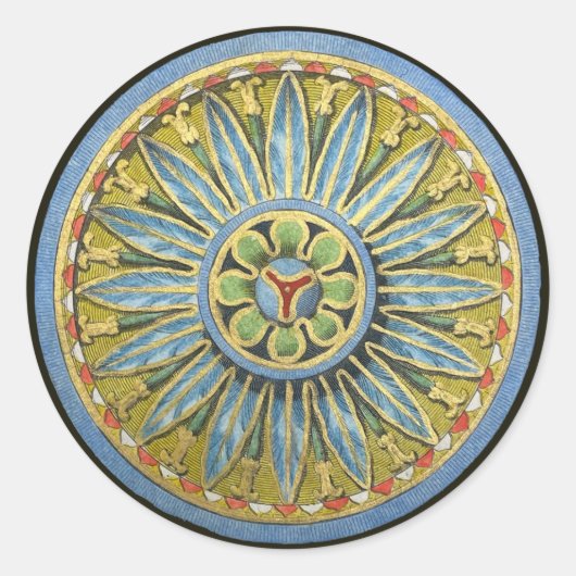 アンティーク建築用ロゼットNo. 2 ラウンドシール (正面)