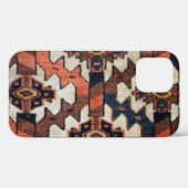 アンティーク手織オリエンタルカーペットクロスダイヤモンド Case-Mate iPhoneケース (裏面 (横))