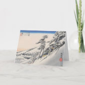 アンティーク日本のクリスマスカード シーズンカード (正面)