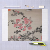 アンティーク日本のティッシュペーパー 薄葉紙 (クラフト)