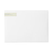 アンティーク日本のブルーさくらんぼブロッサム結婚ズ ラップアラウンドラベル (正面)