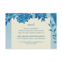 アンティーク日本のブルーさくらんぼブロッサム