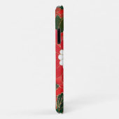 アンティーク日本のブロケード深いレッド Case-Mate iPhoneケース (裏面/右)