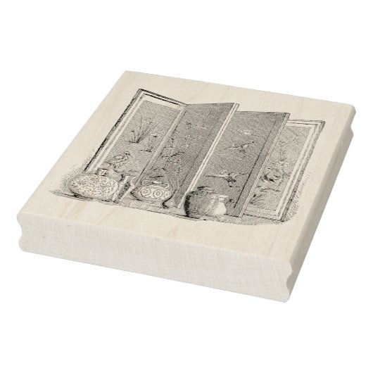 アンティーク日本のルーム仕切りラバーアートスタンプ ラバースタンプ (スタンプ)