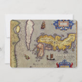 アンティーク日本の地図メルカトルとホンジウス (正面)