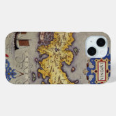 アンティーク日本の地図メルカトルとホンジウス Case-Mate iPhoneケース (裏面 (横))