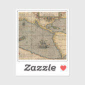 アンティーク旧マインスパイアップ(14)ラゲージタグ シール (シート)