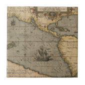 アンティーク旧マインスパイアップ(14)ラゲージタグ タイル (正面)