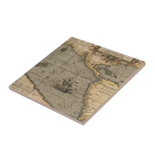 アンティーク旧マインスパイアップ(14)ラゲージタグ タイル (側面)