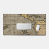 アンティーク旧マインスパイアップ(14)ラゲージタグ デスクマット (キーボード&マウス)