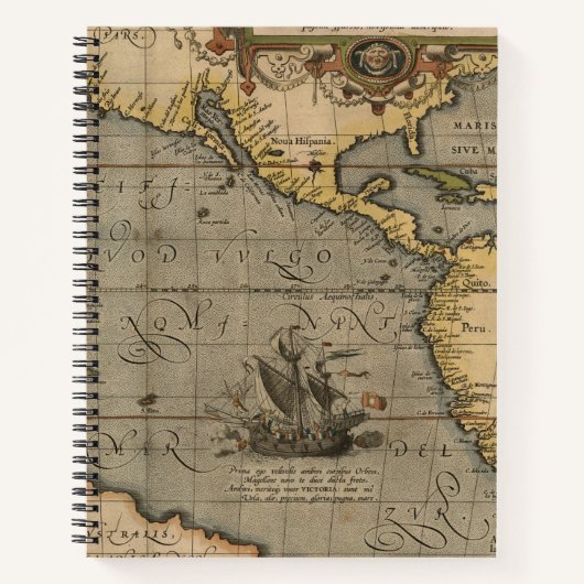 アンティーク旧マインスパイアップ(14)ラゲージタグ ノートブック (正面)