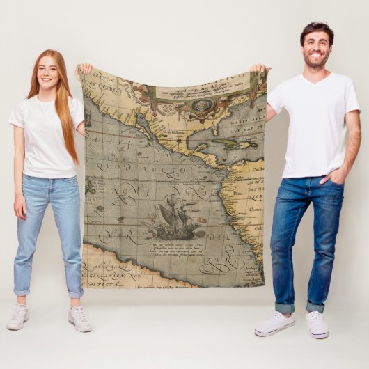 アンティーク旧マインスパイアップ(14)ラゲージタグ フリースブランケット (インサイチュ)