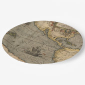 アンティーク旧マインスパイアップ(14)ラゲージタグ ペーパープレート (アングル)