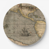 アンティーク旧マインスパイアップ(14)ラゲージタグ ペーパープレート (正面)