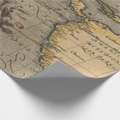 アンティーク旧マインスパイアップ(14)ラゲージタグ ラッピングペーパー (角)