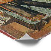 アンティーク旧世界地図アメリカ, 1597 ポスター (角)