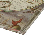 アンティーク旧世界地図Frederick de Wit, c.1680 カッティングボード (角)