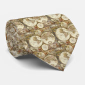 アンティーク旧世界地図Frederick de Wit, c.1680 ネクタイ (ロール)